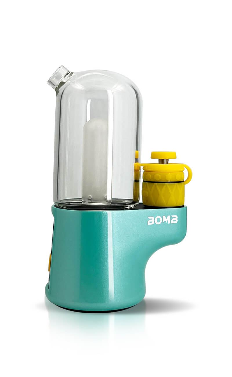 Bomb Pro Portable Electric Dab Rig-Teal - LEAFSLAB OFFICIAL