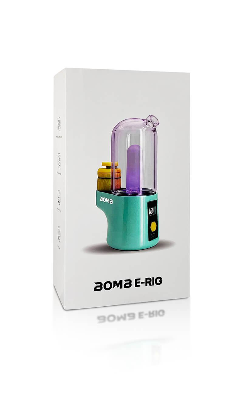 Bomb Pro Portable Electric Dab Rig-Teal - LEAFSLAB OFFICIAL